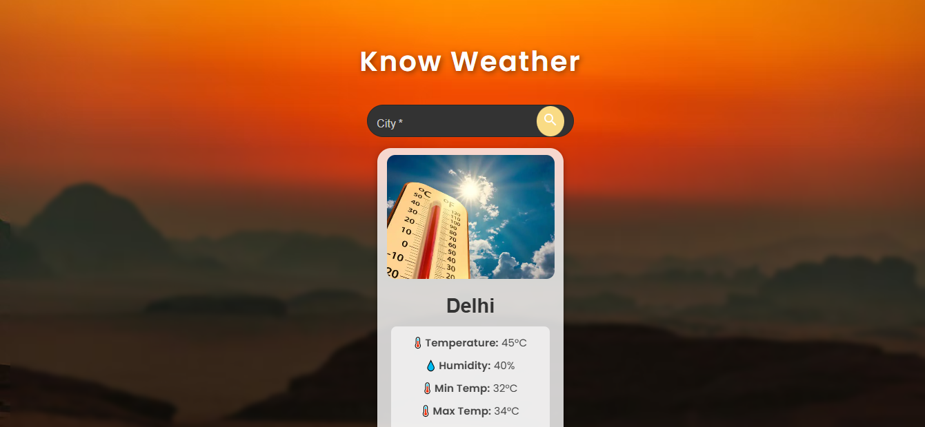 Weather App